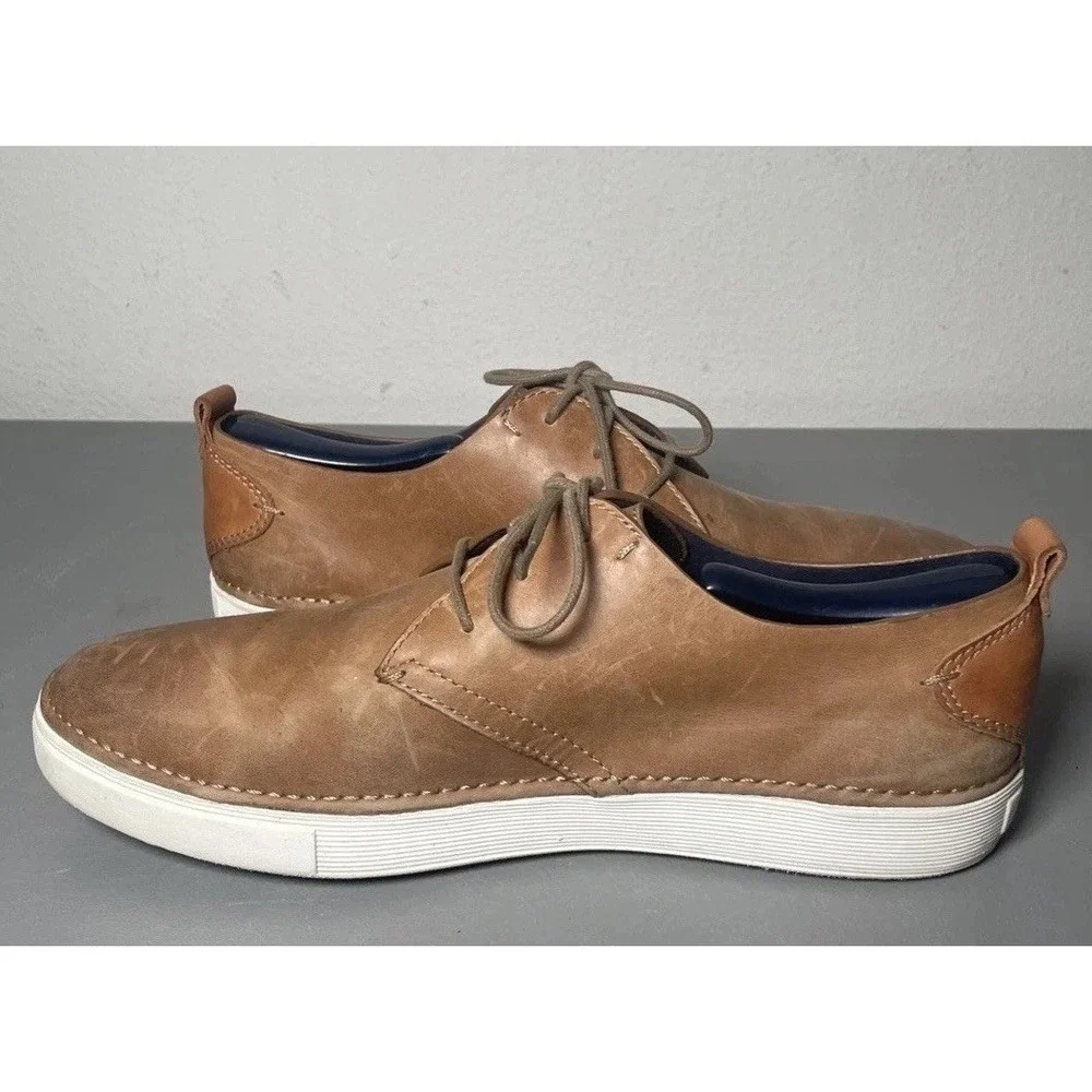 Johnston & Murphy Noah Mens Leather‎ Lace Up Shoes Size 9.5 M